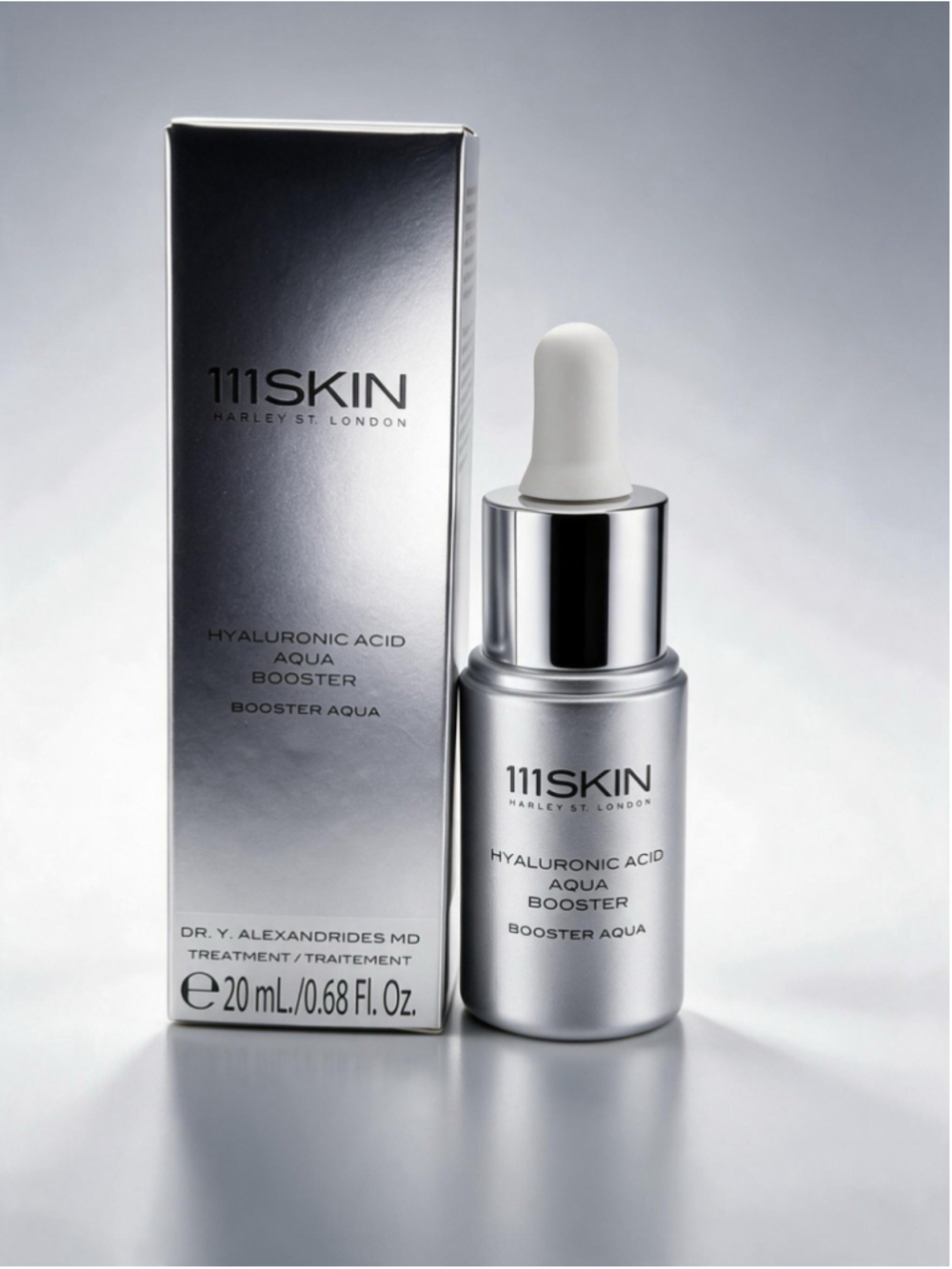 111SKIN Hyaluronic Acid Aqua Booster 20ml 0.68 oz Hydrating Serum New in Box